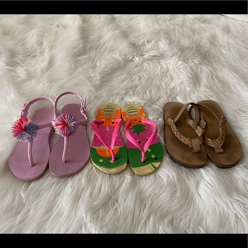 Flip Flop Bundle size toddler 11/12